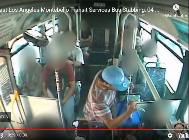 Suspect in fatal East LA bus stabbing